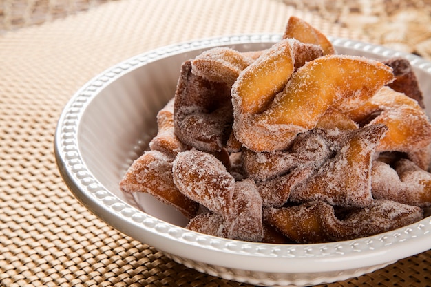 Angel Wings or Chiacchiere - Cueca virada