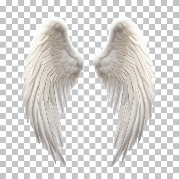 Angel Wings Isolated on Transparent Background