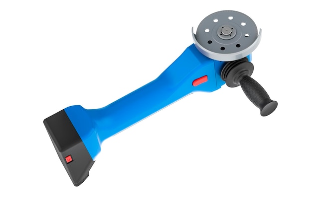 Angle grinder 3D rendering