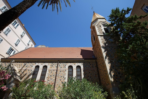 Anglican Church officially the Holy Trinity Church of Ajaccio is located in the Quartier des etrangers in Ajaccio Corsica