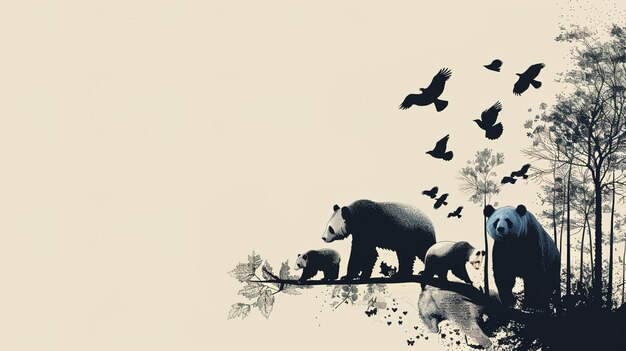 Animal conservation wallpaper