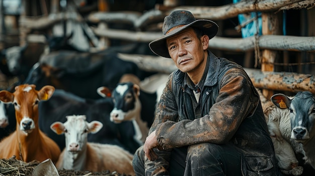 Animal Trainer working with trained animals