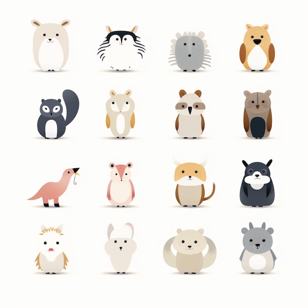 animals set illustration