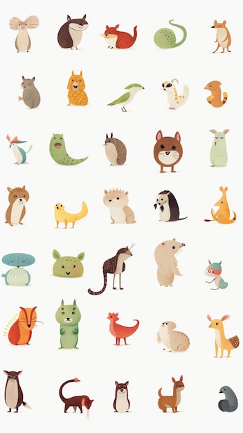 animals set illustration