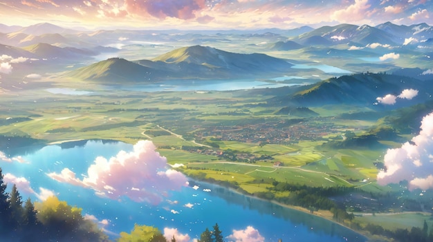 Anime Landscape Wallpaper