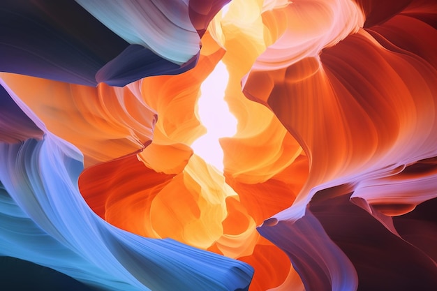 antelope canyon color