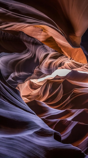 Antelope Canyon im Navajo Reservation bei Page Arizona USA