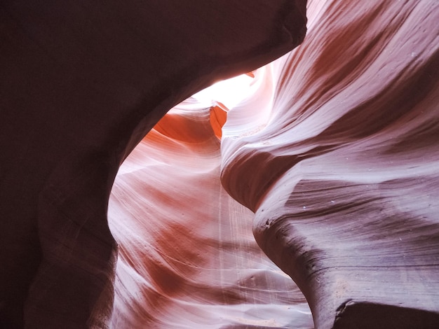 Antelope Canyon in the Navajo Reservation near Page Arizona USA