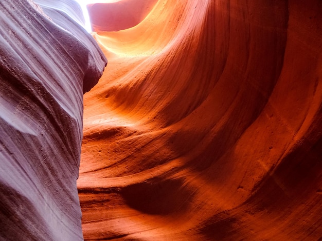 Antelope Canyon in the Navajo Reservation near Page Arizona USA