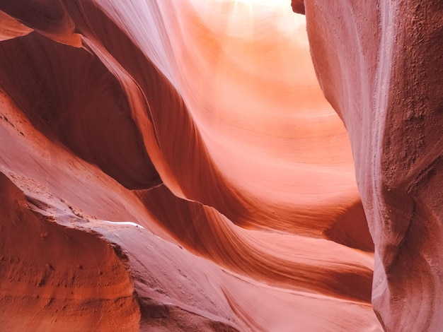 Antelope Canyon in the Navajo Reservation near Page Arizona USA