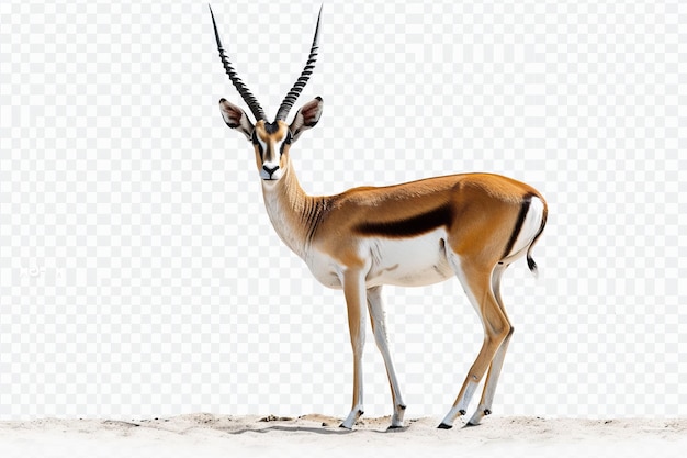 Antelope Isolated In Transparent Background