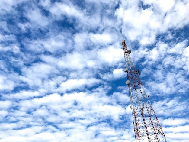 Antenna Tower and satellite pillar