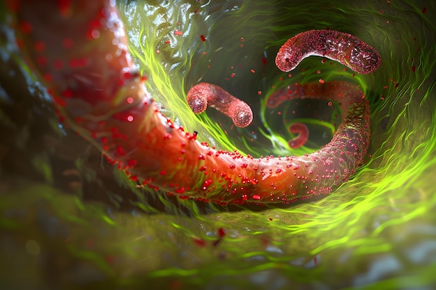 Anthropomorphic Earthworm in Medical A Detailed View of Helicobacter Pylori in the Stomach