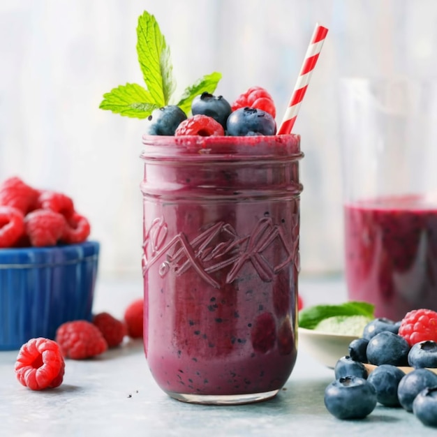 Antioxidant Berry Smoothie