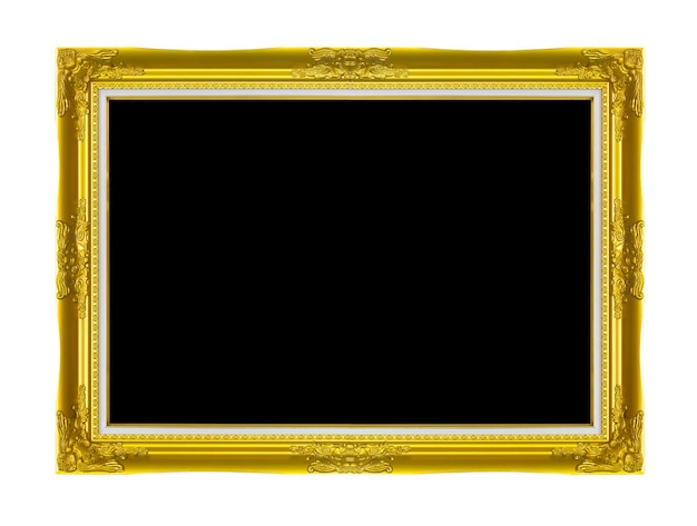 Antique golden frame