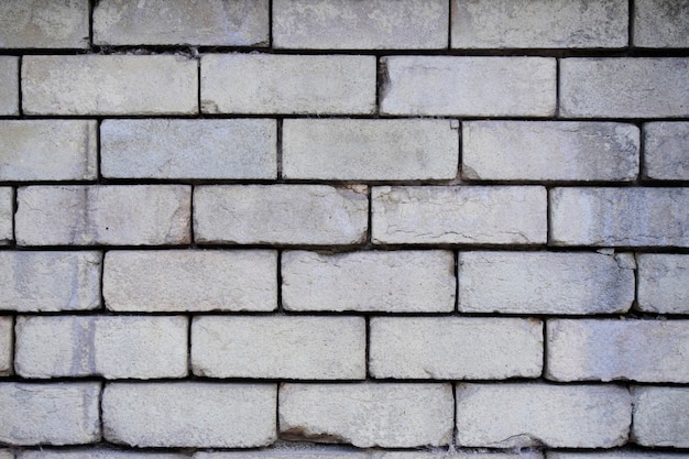 Antique gray brick wall texture