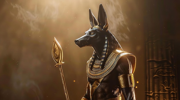 Photo anubis in ancient egyptian mythology