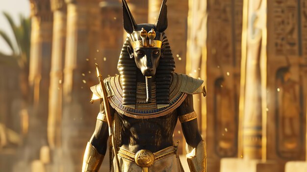 Photo anubis in ancient egyptian mythology