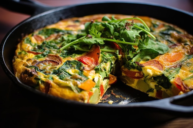 AnyVeggie Frittata Dinner Recipe