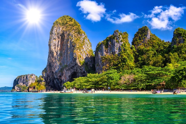 Ao Phra Nang Beach Ao Nang Krabi Thailand