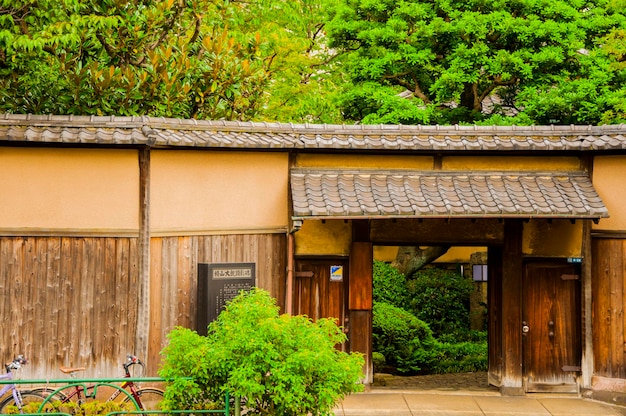 Apan Tokyo Ueno old Japanese architecture wooden buildings