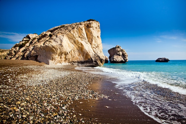 Aphrodite's legendary birthplace in Paphos, Cyprus