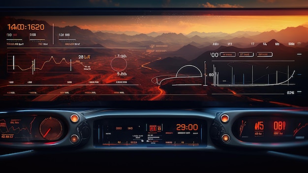 App route dashboard futuristic ai generated