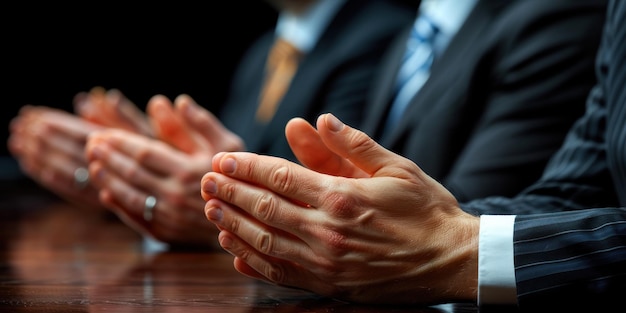 Applause During a Corporate Event