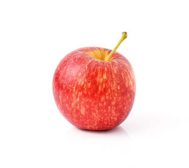 Apple fruit on white background