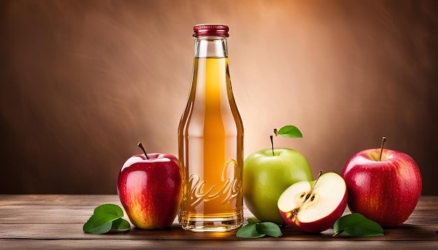 Apple Juice and Fresh Apples