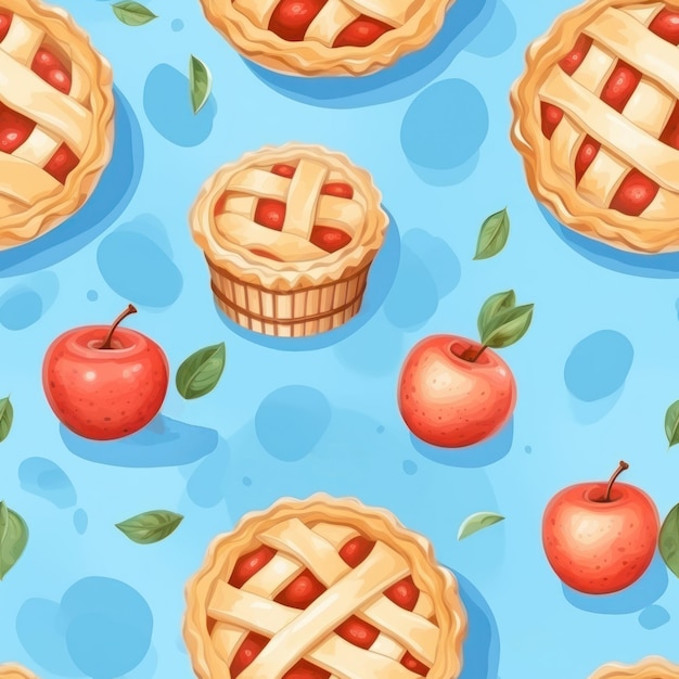 Photo apple pie backgrounds dessert