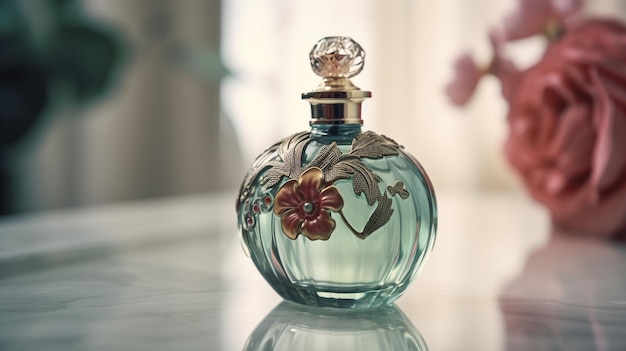 AppleShaped Perfume Bottle