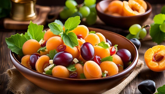 Apricot Grape Salad