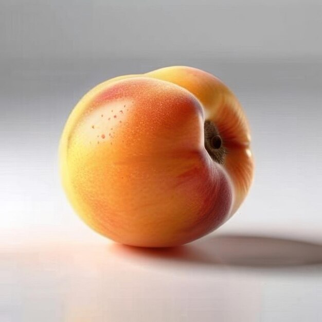 Photo apricot on white studio ultra photorealistic 4k professional photo