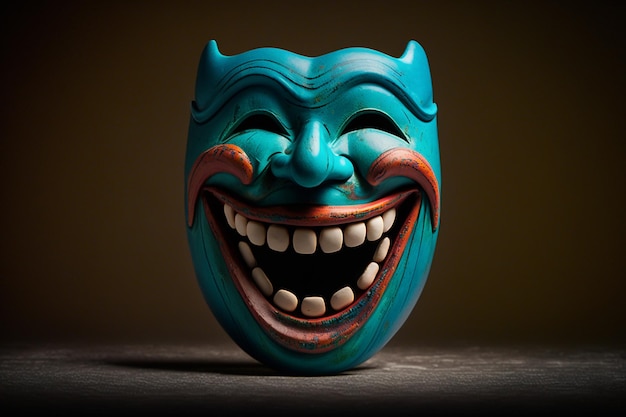 April fools day April 1st Fools Mask of laughter and smiles Joy and jokes Clowns and artists Raffles and fun Funny greeting card advertisement flyer flyer article colorful design