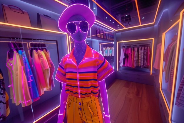 Photo ar fashion adventure embark on an augmented realit generative ai