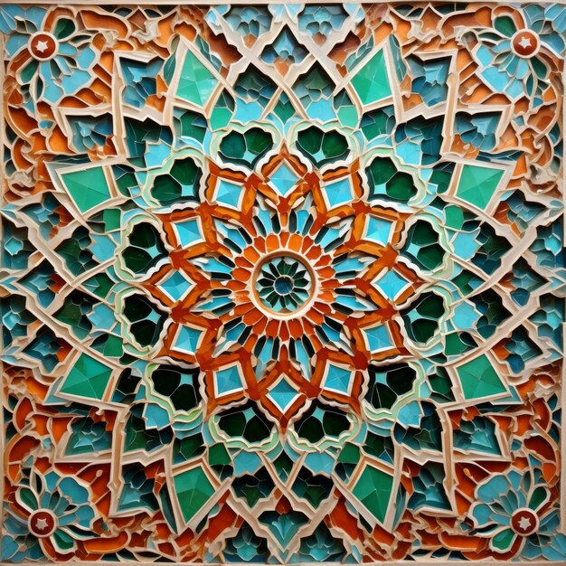 Arabesque Artistry Anew Arabic Patterns Image