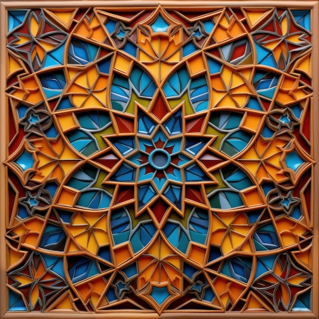 Arabesque Artistry Anew Arabic Patterns Image