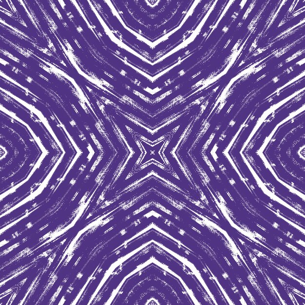 Arabesque hand drawn pattern. Purple symmetrical kaleidoscope background. Oriental arabesque hand drawn design. Textile ready beauteous print, swimwear fabric, wallpaper, wrapping.