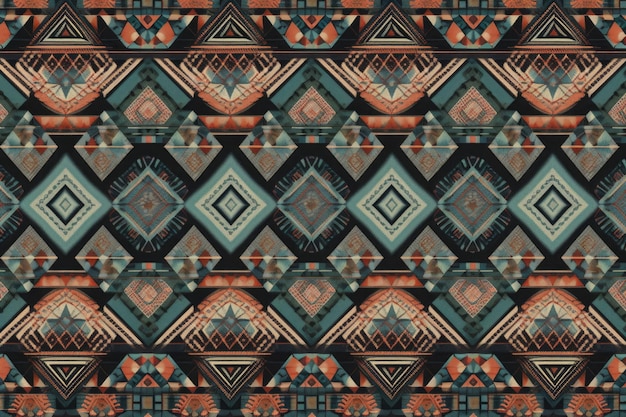 Arabesque pattern aztec pattern