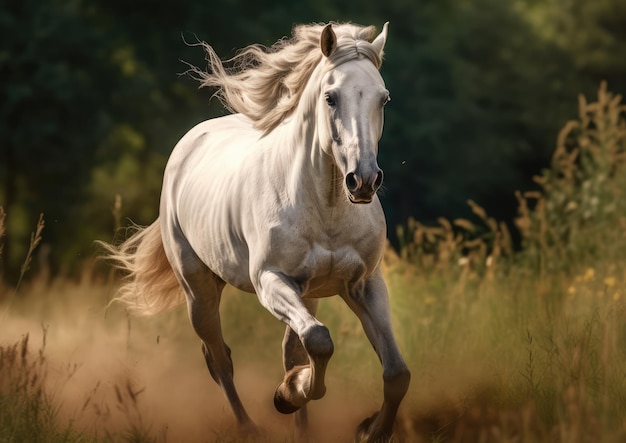 The Arabian or Arab horse is a breed of horse that originated on the Arabian Peninsula