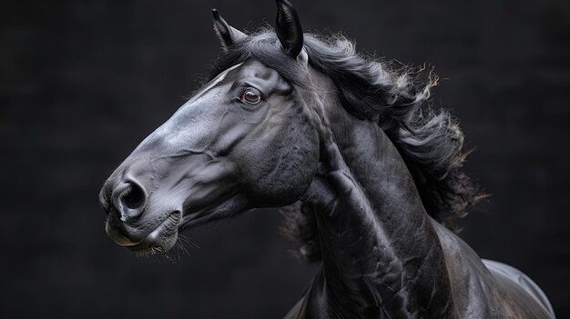 Arabian Elegance Stunning 8K Image of a Horse in Bavaria Germany