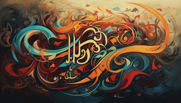 Photo arabic writing