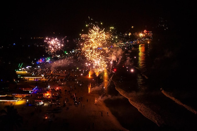 Arambol New Year Goa Pattaya International Fireworks Festival.