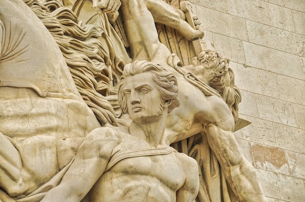 Arc de triomphe etoile in Paris