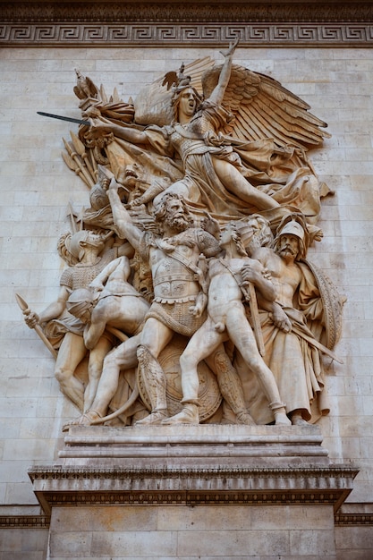 Arc de Triomphe in Paris Arch of Triumph