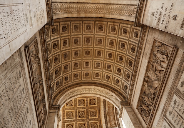 Arc de Triomphe in Paris Arch of Triumph