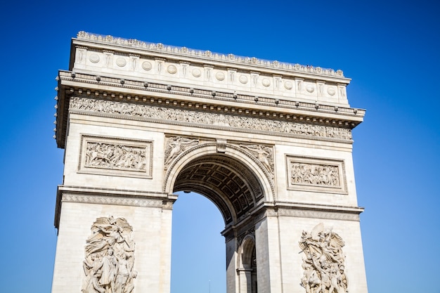 Photo arc de triomphe, paris, france