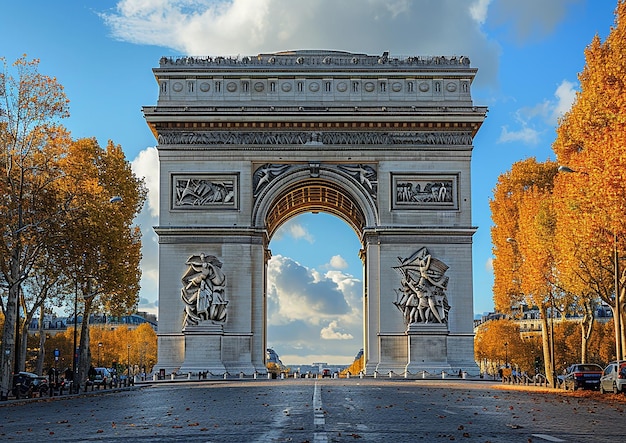 Arc de Triomphe Proudly on Champslyses