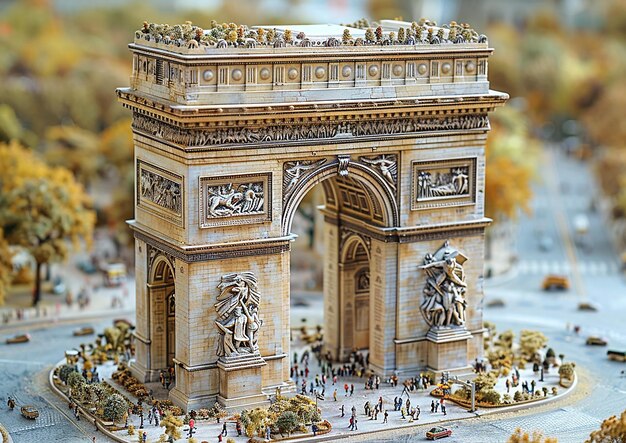 Arc de Triomphe Proudly on Champslyses